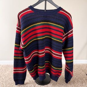 Vintage GAP 100% Wool Striped Sweater